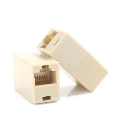 RJ45 Cat5/Cat6 Ağ Kablosu Birleştirici Uzatma Ara Aparatı - 2 Adet