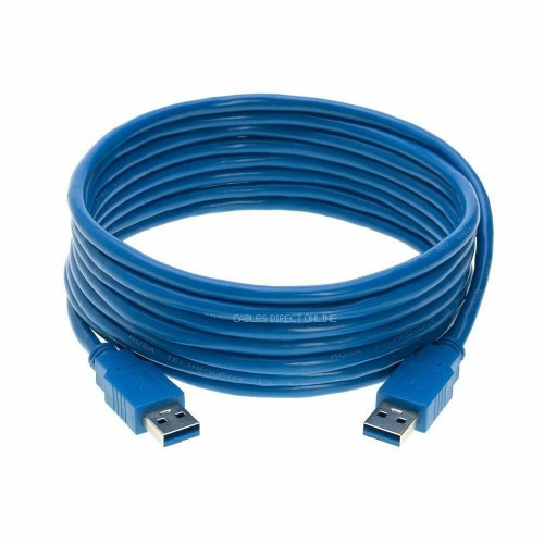 Yüksek Hızlı USB 3.0 Erkek-Erkek Data Kablosu - 3 Metre