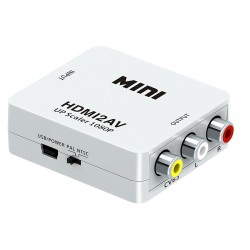 HDMI2AV 1080P HD Video Adaptörü HDMI to RCA AV Dönüştürücü