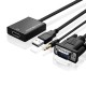 VGA to HDMI Çevirici Dönüştürücü Adaptör Ses Destekli