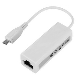 Micro USB to RJ45 LAN Ethernet Dönüştürücü Ağ Adaptörü