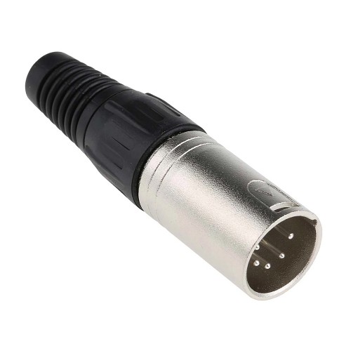 5 Pin XLR Erkek Kablo Lehim Tipi Konnektör
