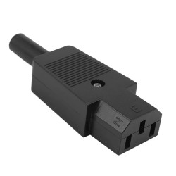 Standart C13 Güç Kablosu Bağlantı Konektörü Dişi Fiş Standart C13 Güç Kablosu Bağlantı Konektörü Dişi Fiş