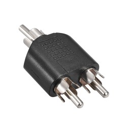 RCA Erkek to 2 RCA Erkek Dönüştürücü Adaptör