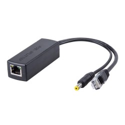 IP Kameralar için Aktif POE Splitter Adaptörü IEEE 802.3af/at Uyumlu IP Kameralar için Aktif POE Splitter Adaptörü IEEE 802.3af/at Uyumlu