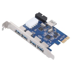 7 Bağlantı Noktalı USB 3.0 PCI Express Genişletme Kartı