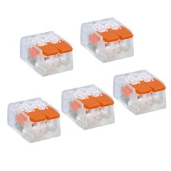 2 İletken Bağlantılı Çok Amaçlı Tırnaklı Buat Klemens - 5 Adet