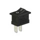 2 Pin Mini Rocker On/Off Işıksız Power Anahtar 2 Adet