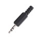 3.5mm Stereo Lehimlenebilir Plastik Erkek Ses Jakı 4 Adet