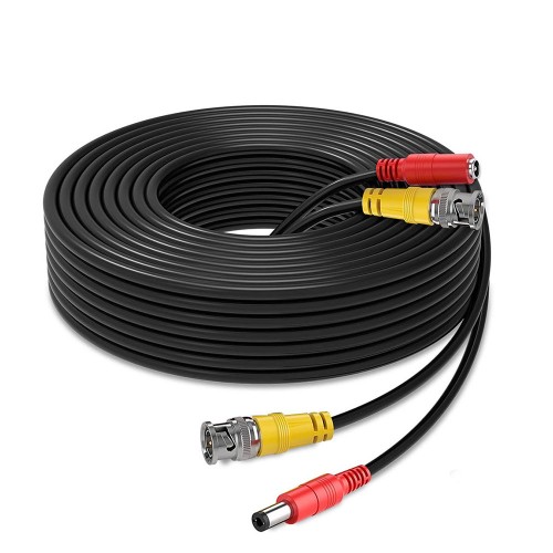 10 Metre Hazır CCTV AHD Kamera Kablosu BNC Video + DC Güç