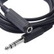 6.35mm Erkek to 6.35mm Dişi Stereo Ses Uzatma Kablosu - 1.5 Metre
