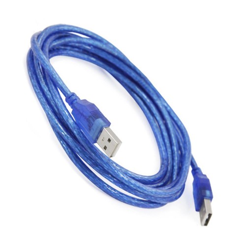 Yüksek Kalite 1 Metre USB 2.0 A Erkek/Erkek Data Şarj Kablosu